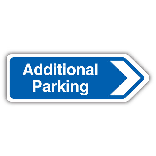 Parking Arrow Right Safety Sign High Visibility For Drivers