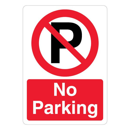 No Parking Safety Sign Clear Prohibition For Businesses