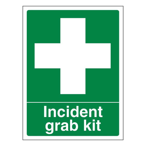 Incident Grab Kit Safety Sign Quick ID For Schools Now