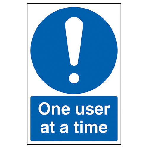 One User At A Time