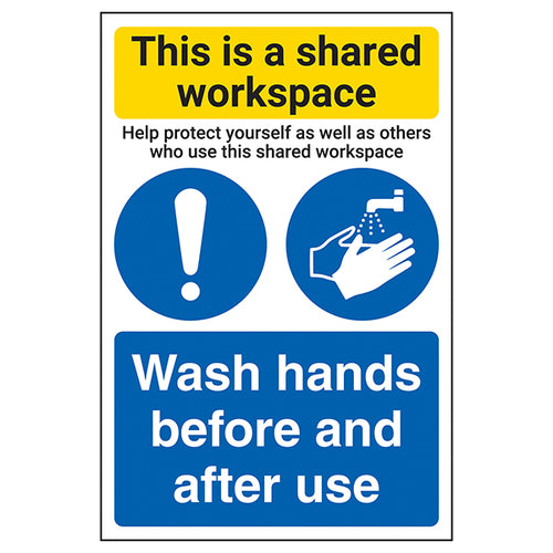 Shared Workspace/Wash Hands