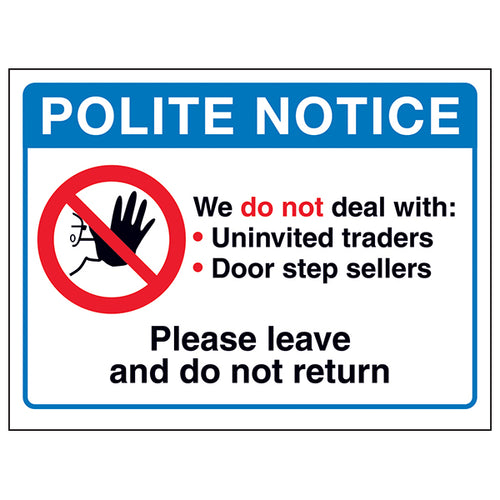 No Junk Mail Sign For Homeowners Please Leave Today