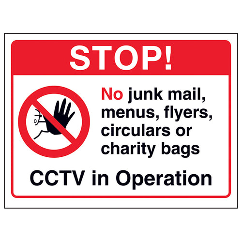 No Junk Mail Sign Stop Unwanted Post For Homeowners