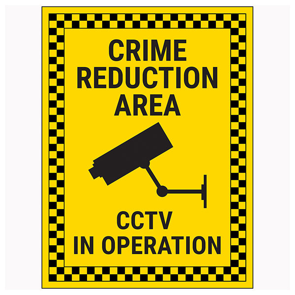Neighbourhood Watch CCTV Safety Sign Protects Homeowners