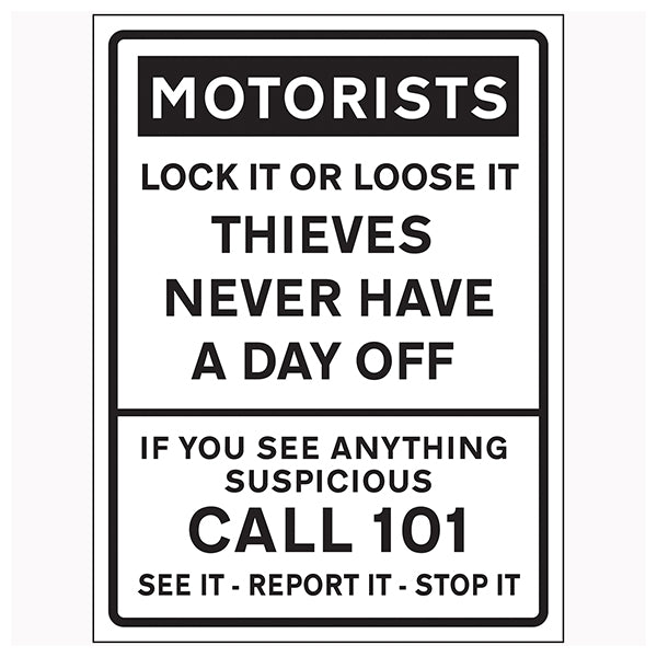 Neighbourhood Watch Safety Sign Protects Homeowners