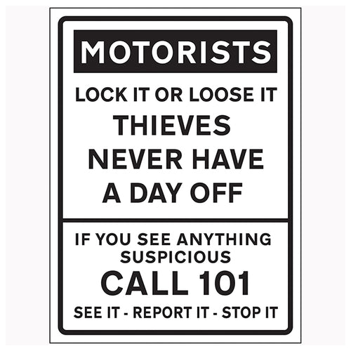 Neighbourhood Watch Safety Sign Protects Homeowners