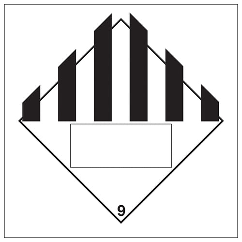 General Hazard 9 Safety Sign Durable Vinyl For Worksites