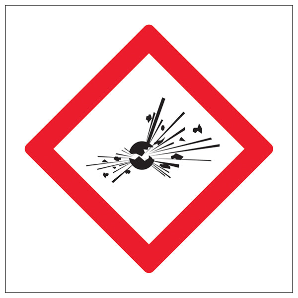 Explosives Storage Safety Sign For Workplace Safety