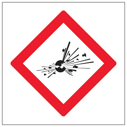 Explosives Storage Safety Sign For Workplace Safety